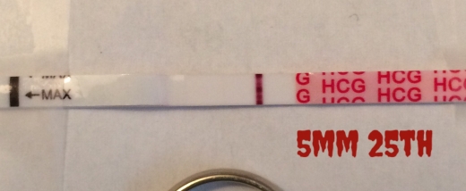 Generic Pregnancy Test, 15 Days Post Ovulation
