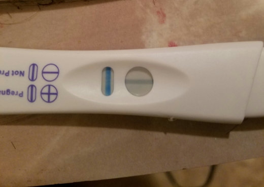 Walgreens One Step Pregnancy Test, 12 Days Post Ovulation, FMU