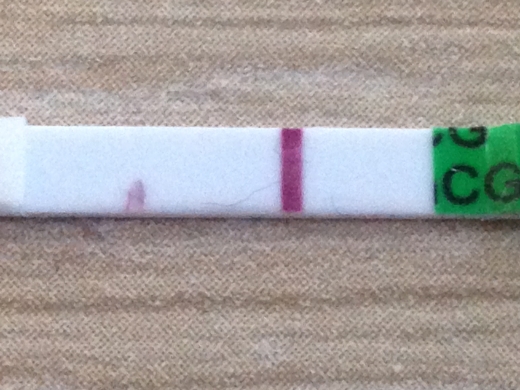 Accu-Clear Pregnancy Test, 18 Days Post Ovulation, Cycle Day 31