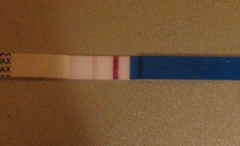 Home Pregnancy Test, 13 Days Post Ovulation, Cycle Day 29