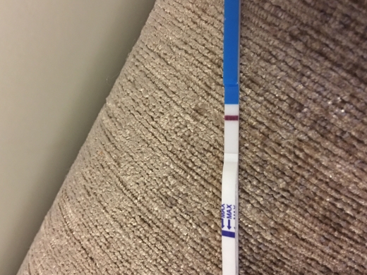Home Pregnancy Test, 8 Days Post Ovulation