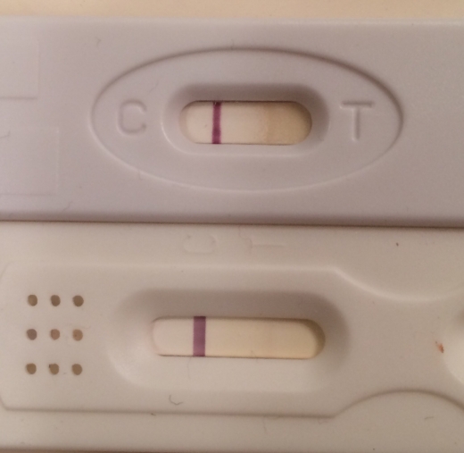 New Choice (Dollar Tree) Pregnancy Test.